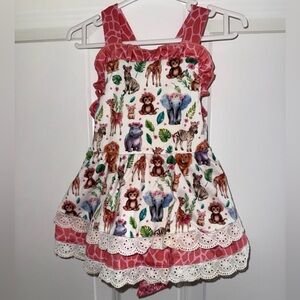 Liv & Stella safari romper